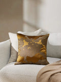John Lewis Komaka cushion with abstract trees applique, UK version