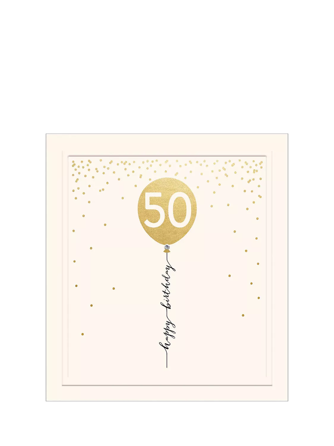 The Proper Mail Company 50th birthday card - British product