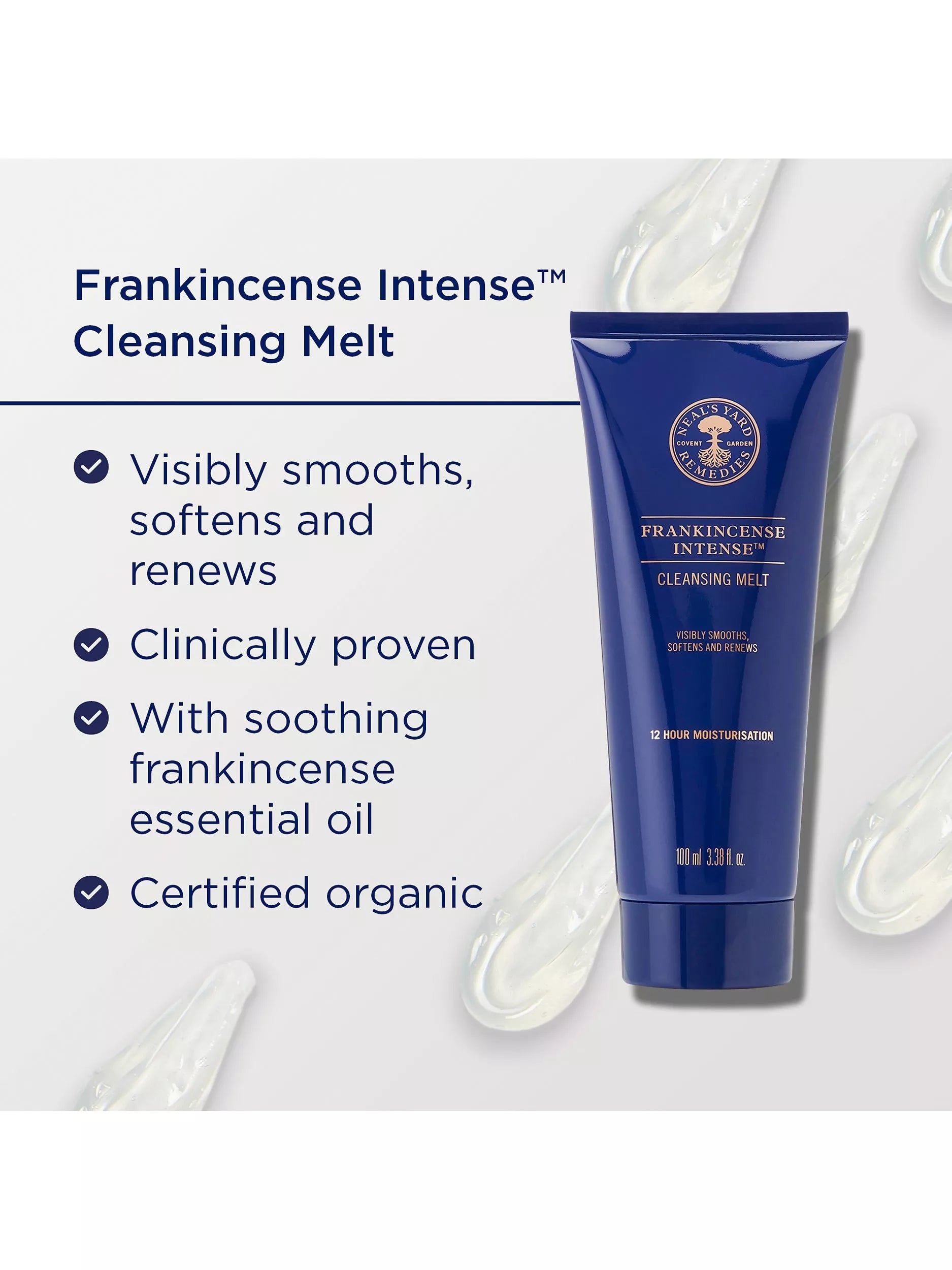 Neal's Yard Remedies Frankincense Intense Cleansing Melt 100ml, UK version