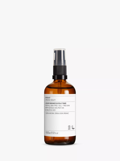 Evolve Organic Beauty Liquid Radiance Glycolic Toner 100ml
