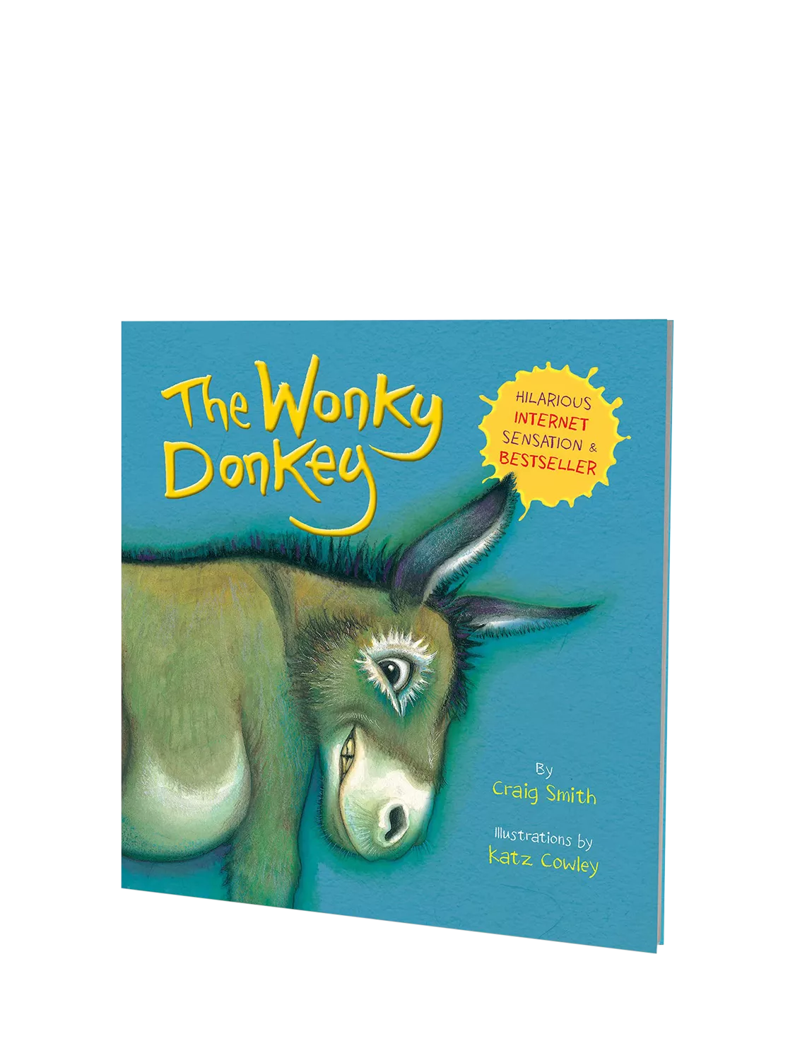 The Wonkey Donkey board book for children, UK version