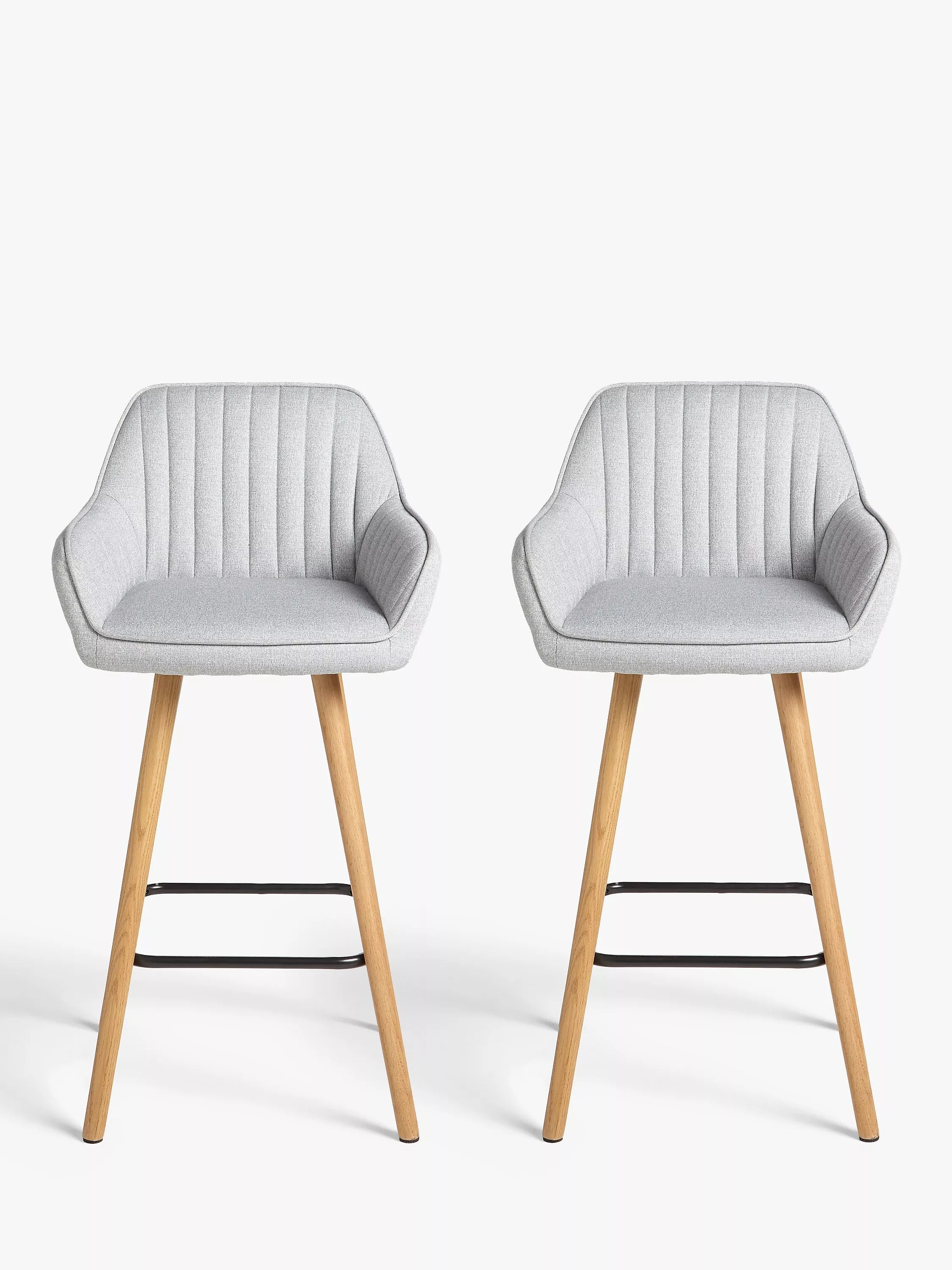 Ensemble de 2 tabourets de bar John Lewis Toronto, H93 x L50 x P52 cm