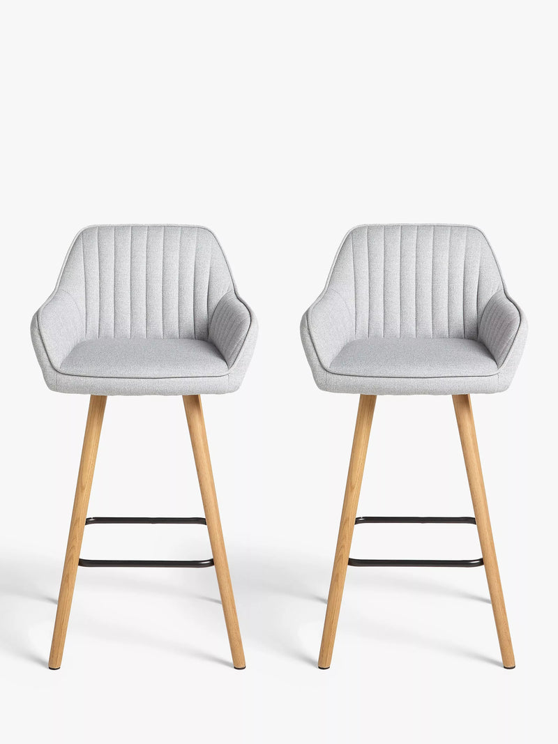 Ensemble de 2 tabourets de bar John Lewis Toronto, H93 x L50 x P52 cm