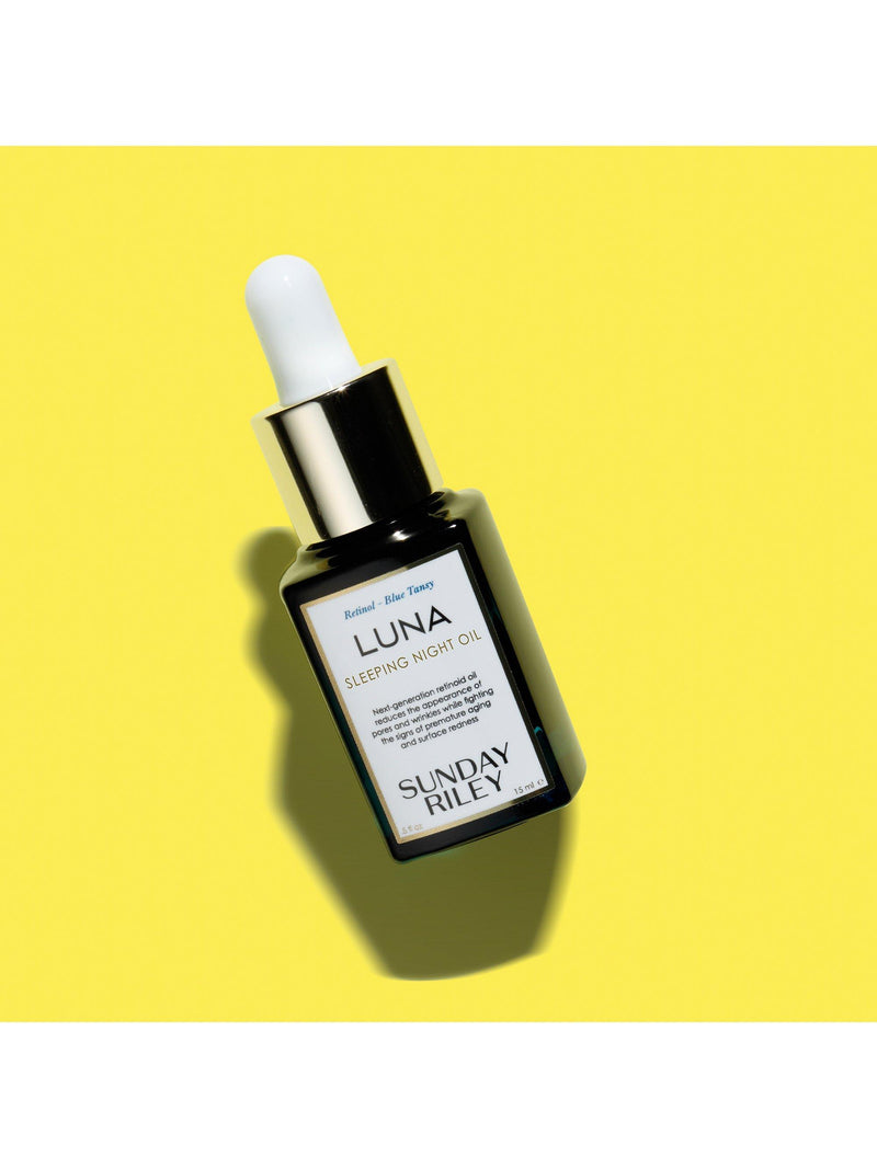 Sunday Riley Luna Sleeping Night Oil 15ml, imported from the UK