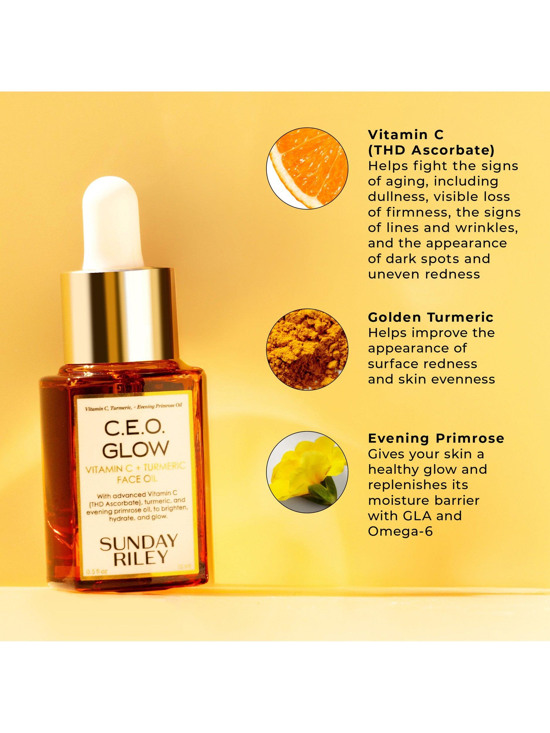 Sunday Riley C.E.O. Glow Vitamin C face oil 15ml - British product