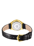 Rotary women's ultra slim leather strap watch 27mm, imported from the UK