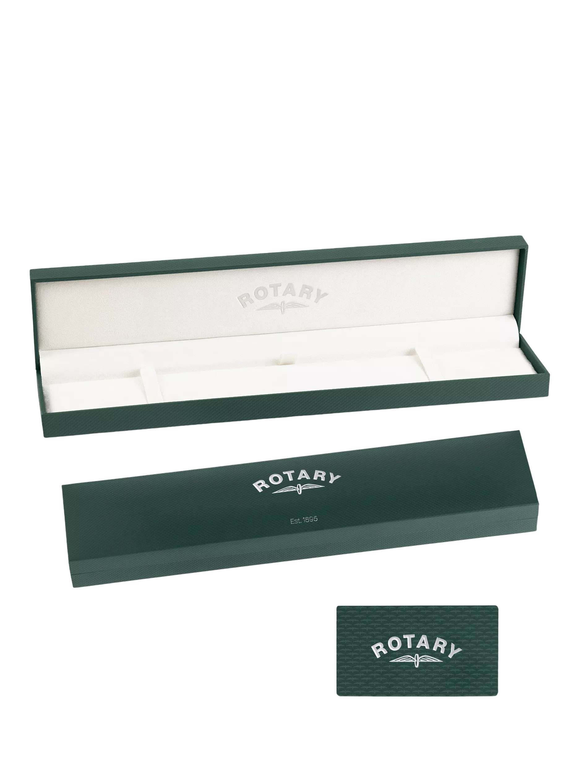 Rotary women's ultra slim leather strap watch 27mm, imported from the UK