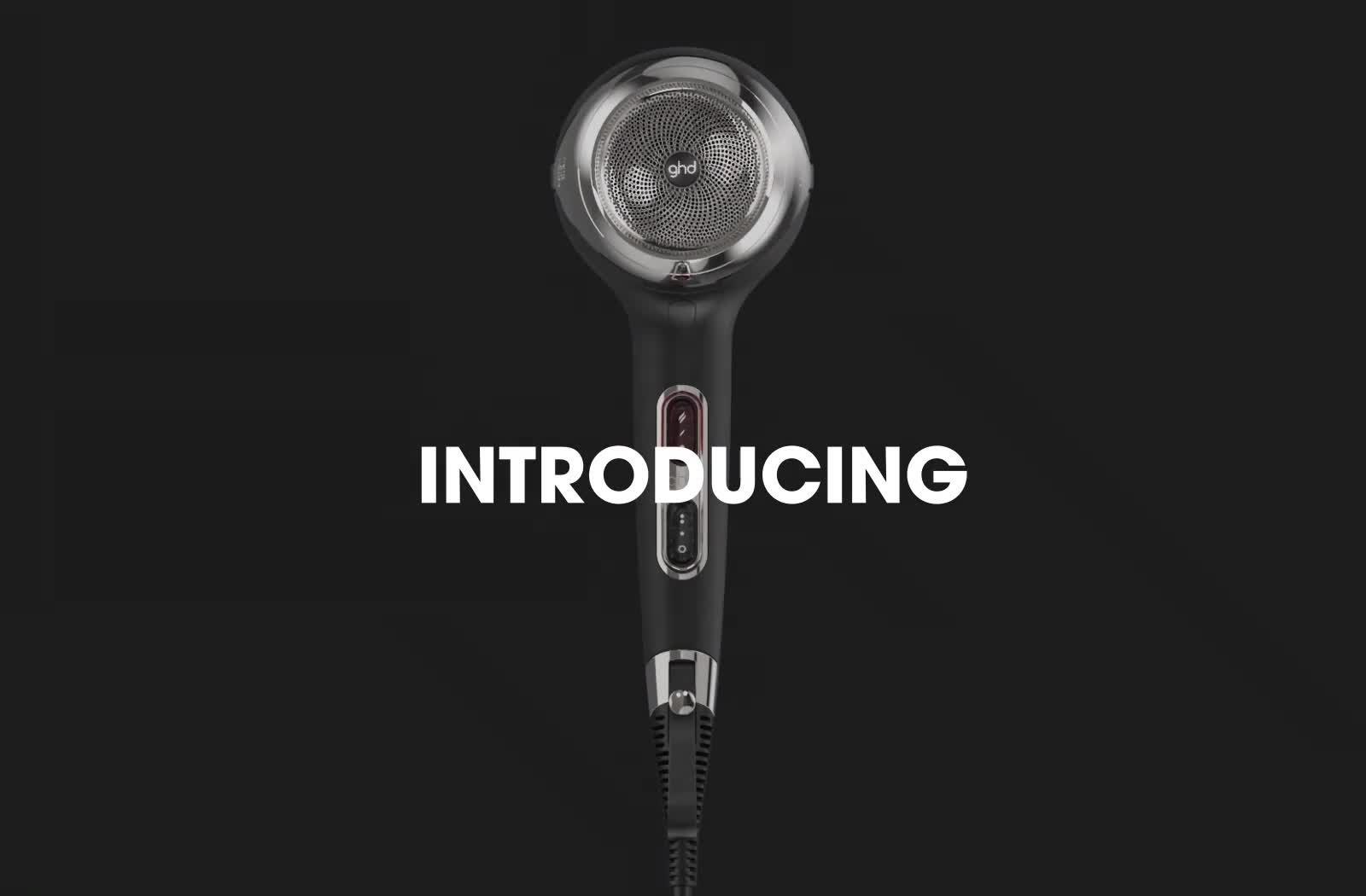 ghd Helios White hair dryer - British product