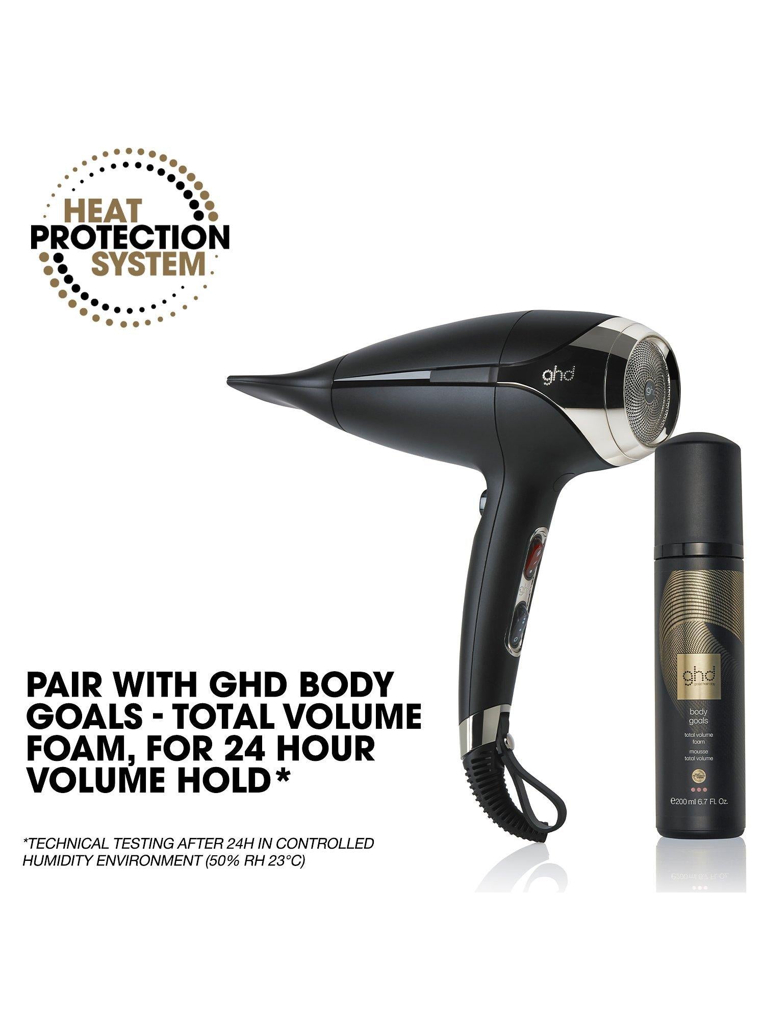 ghd Helios White hair dryer - British product