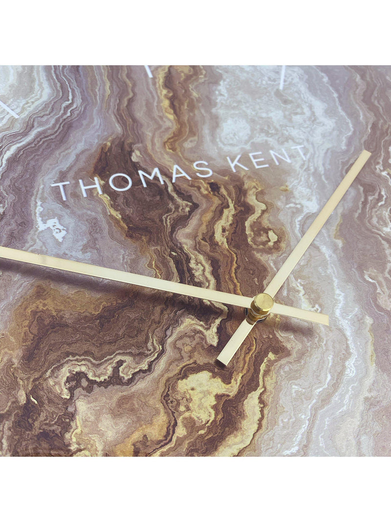 Thomas Kent Oyster analogue wall clock 66cm (British brand)