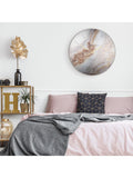 Thomas Kent Oyster analogue wall clock 66cm (British brand)