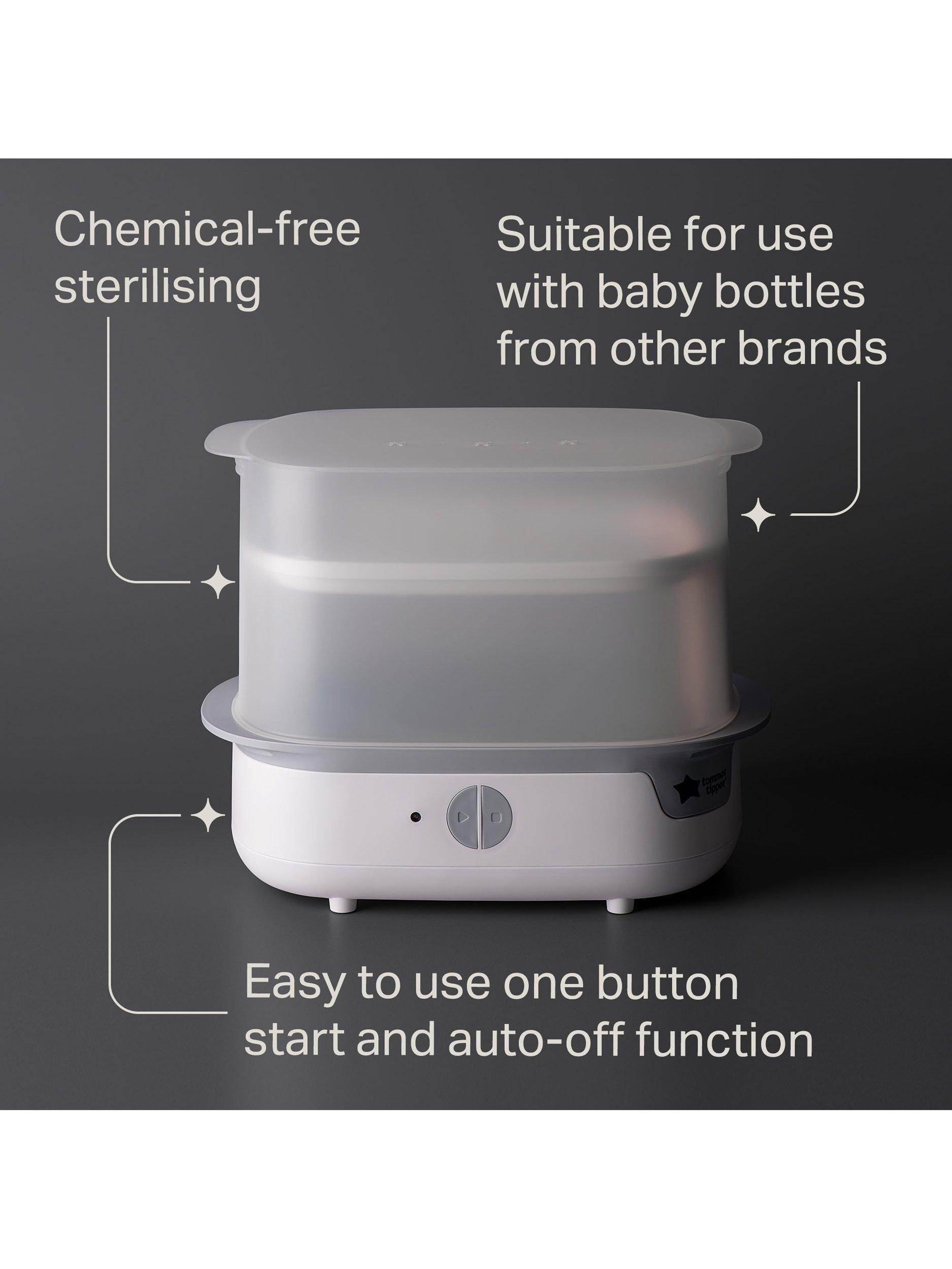 Tommee Tippee Super-Steam Advanced electric steriliser, UK version