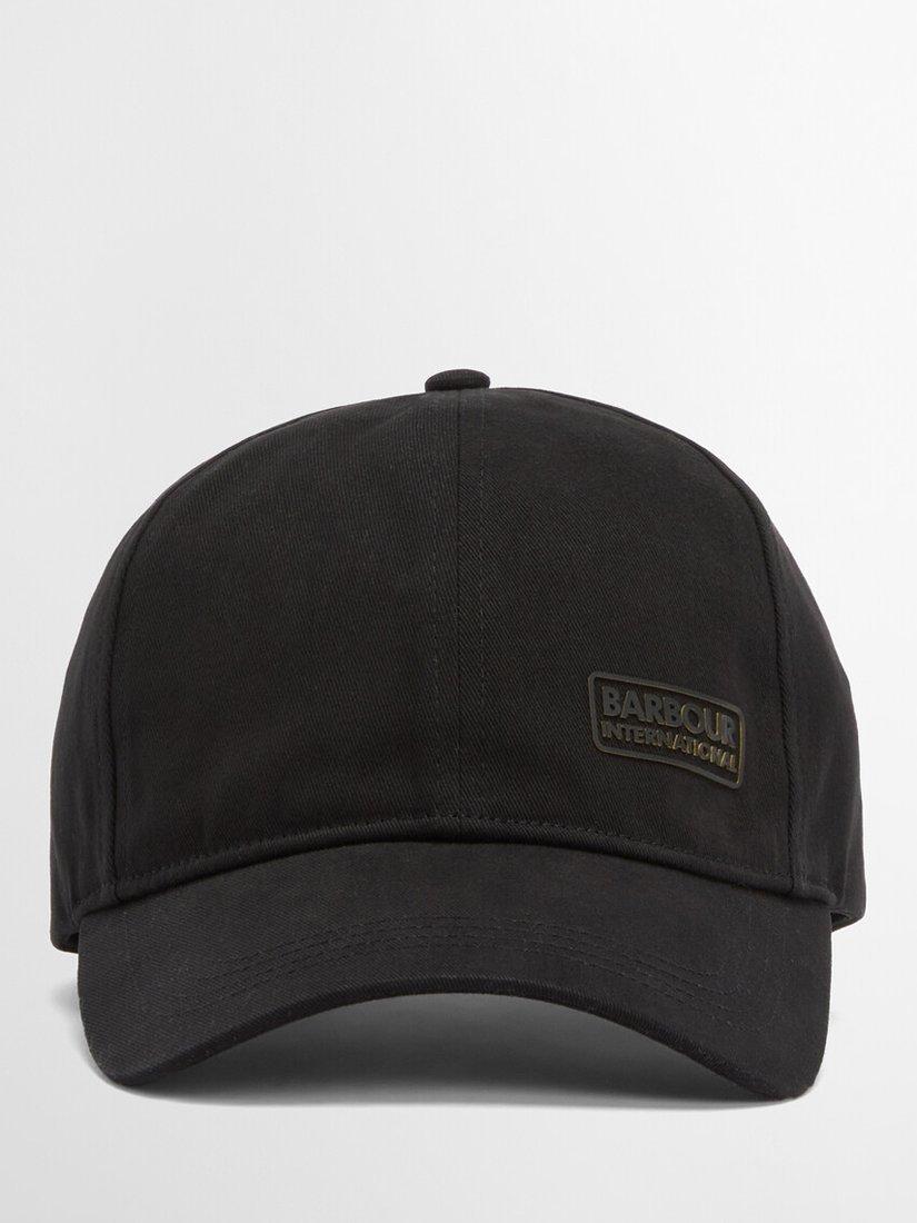 Barbour International baseball cap black, UK version