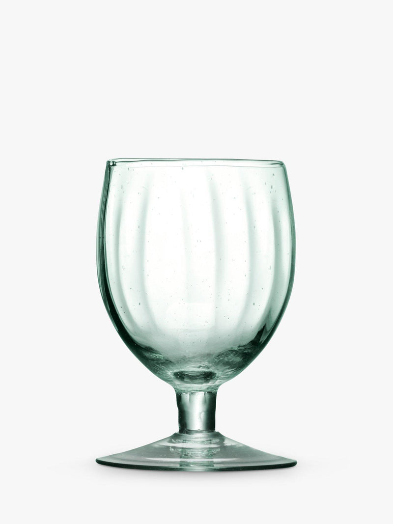 LSA International Mia wine glasses set of 4 green 350ml (British brand)
