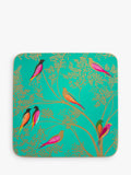 Sara Miller bird coasters set of 6, imported from the UK