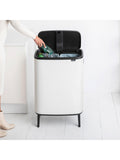 Brabantia Bo Recycling Bin 2x30L - British product