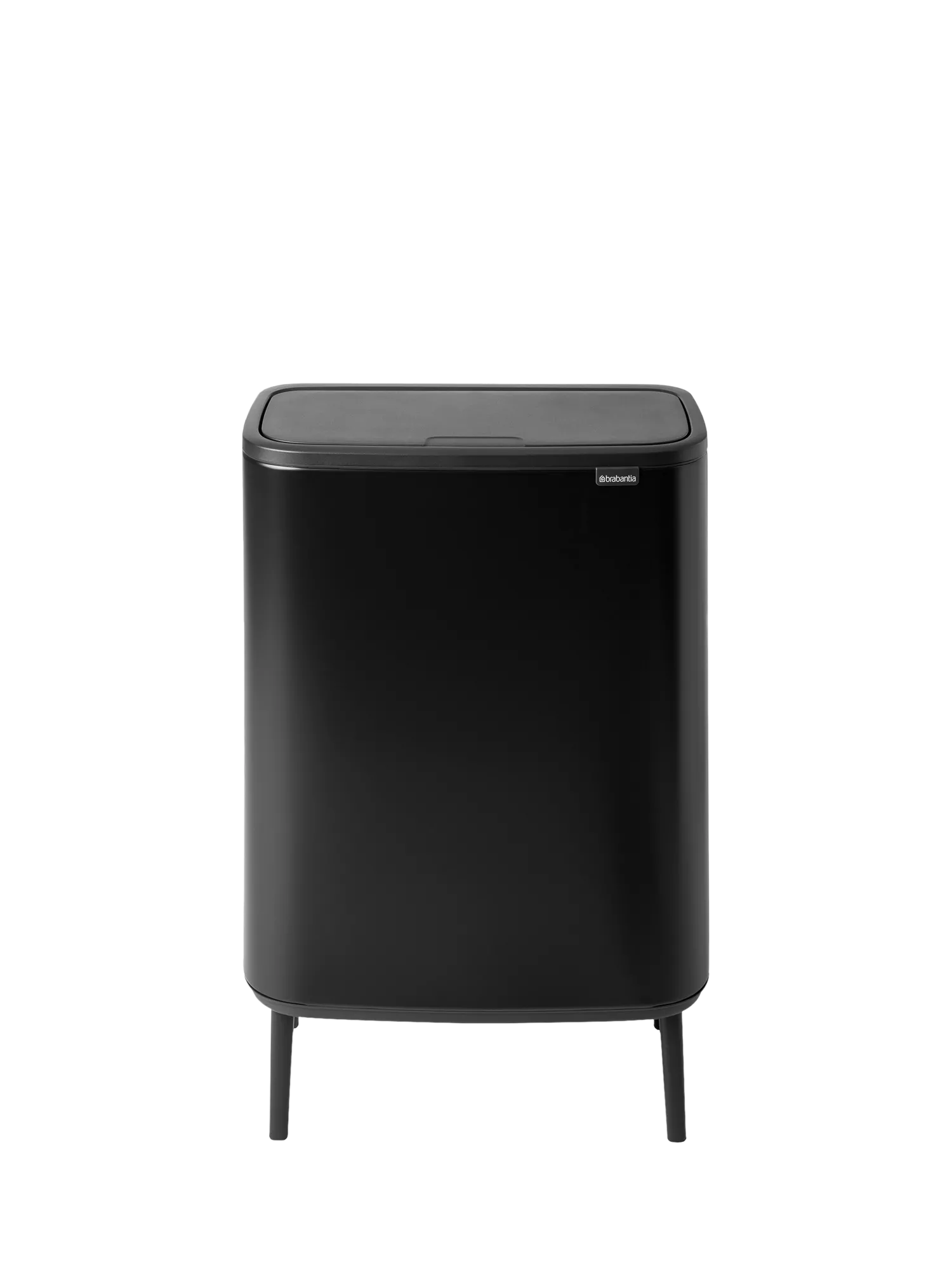 Brabantia Bo Hi Recycling Touch Bin, 2 x 30L - White