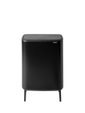 Brabantia Bo Hi Recycling Touch Bin, 2 x 30L - White