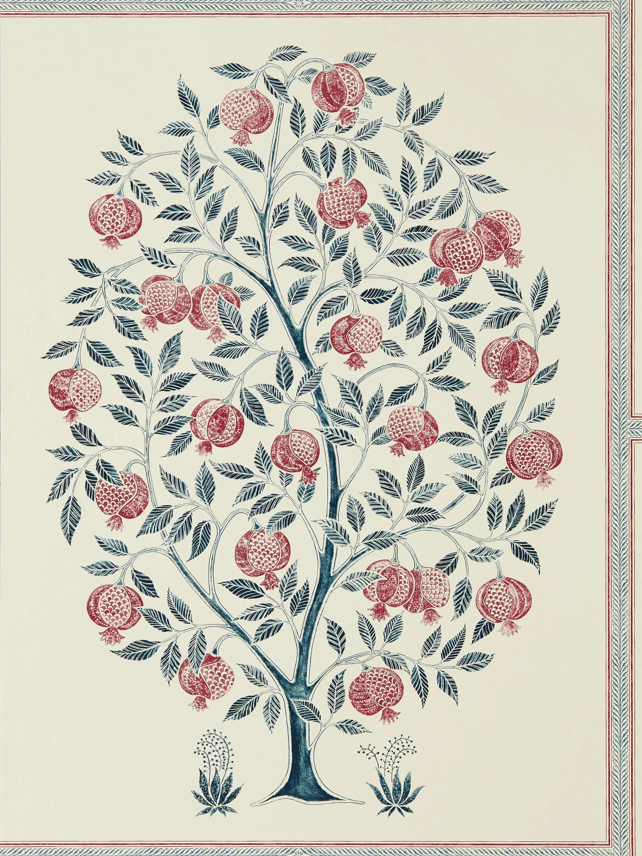 Sanderson Anaar Tree wallpaper (British brand)