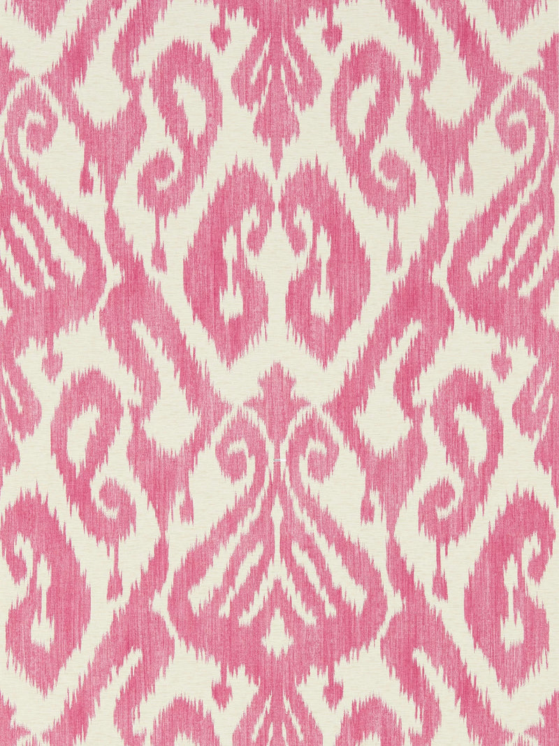 Sanderson Kasuri dual-coloured ikat wallpaper (British brand)