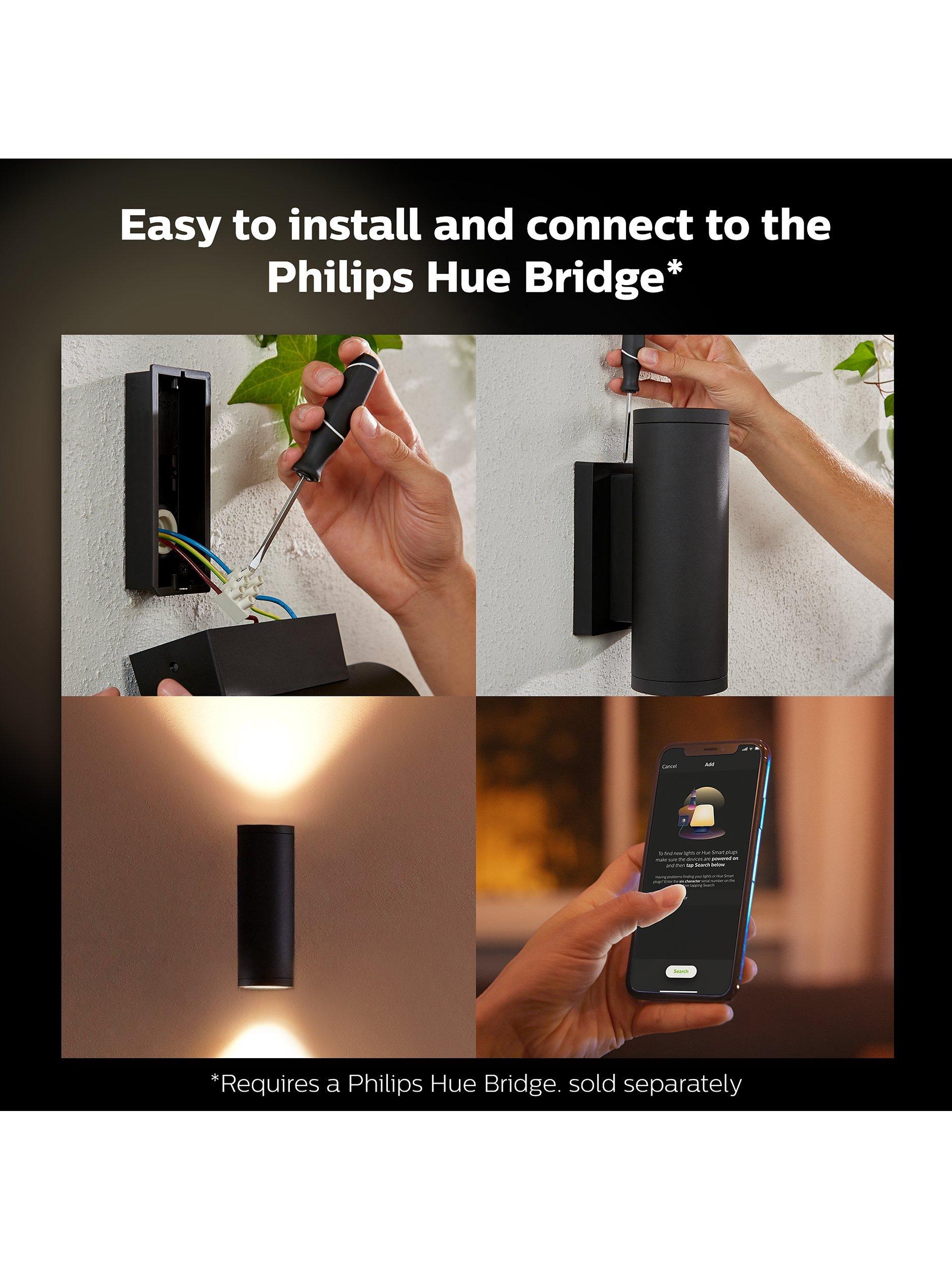 Philips Hue Appear outdoor wall light, UK version