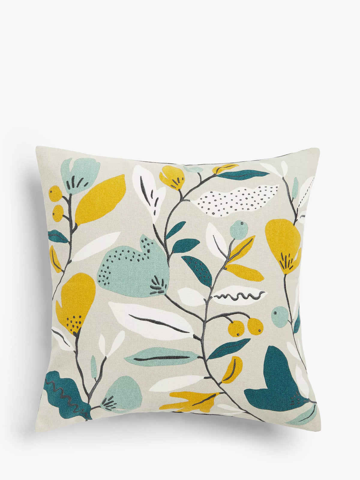 John Lewis Nora cushion berry blossom print 50x50cm, UK version