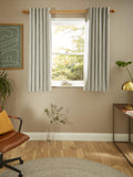 John Lewis chenille blackout thermal eyelet curtains pair - British product