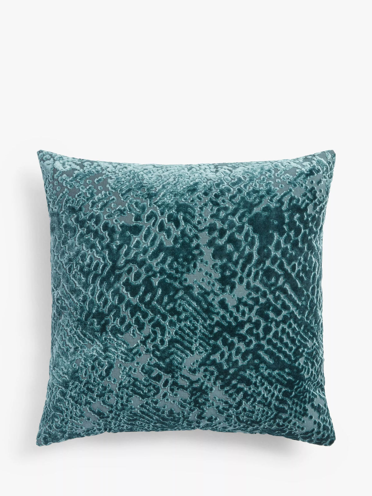 John Lewis velvet cushion duck feather 50cm (British brand)