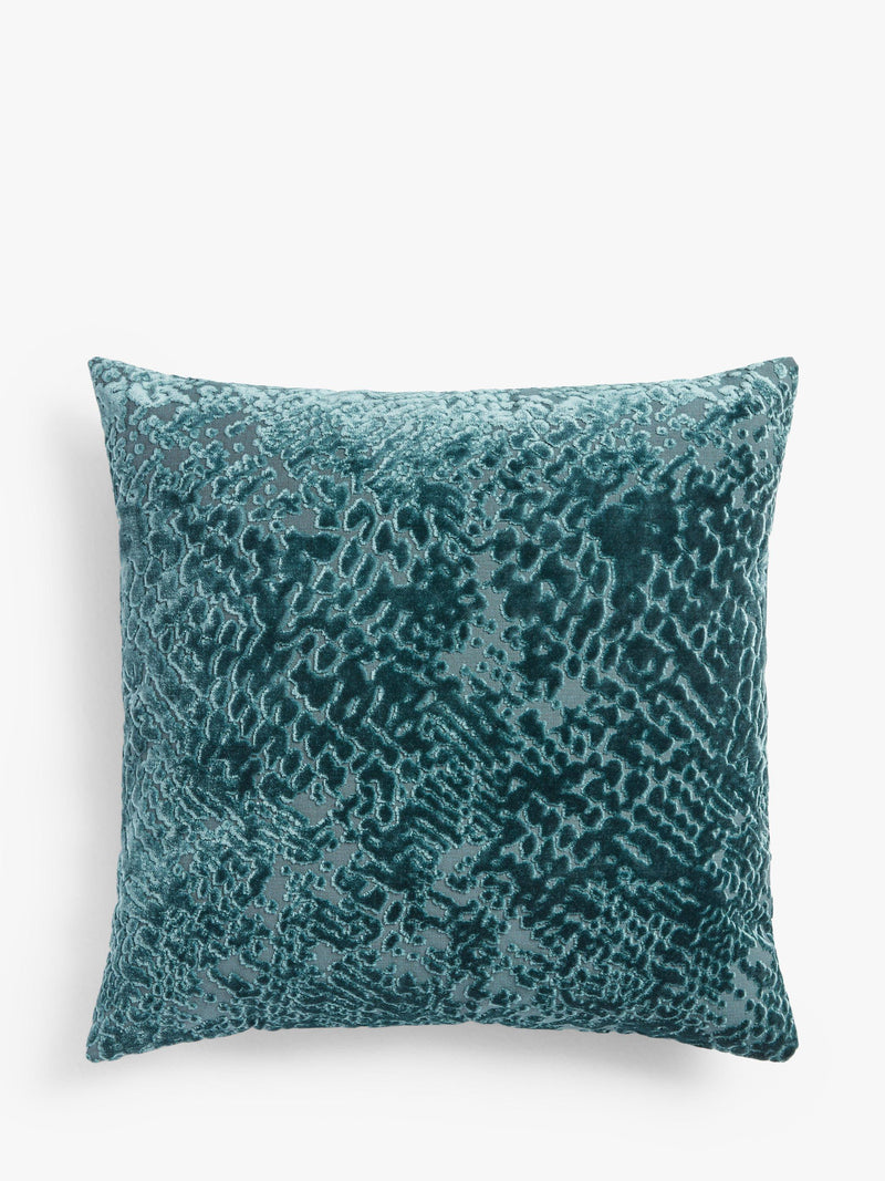 John Lewis velvet cushion duck feather 50cm (British brand)