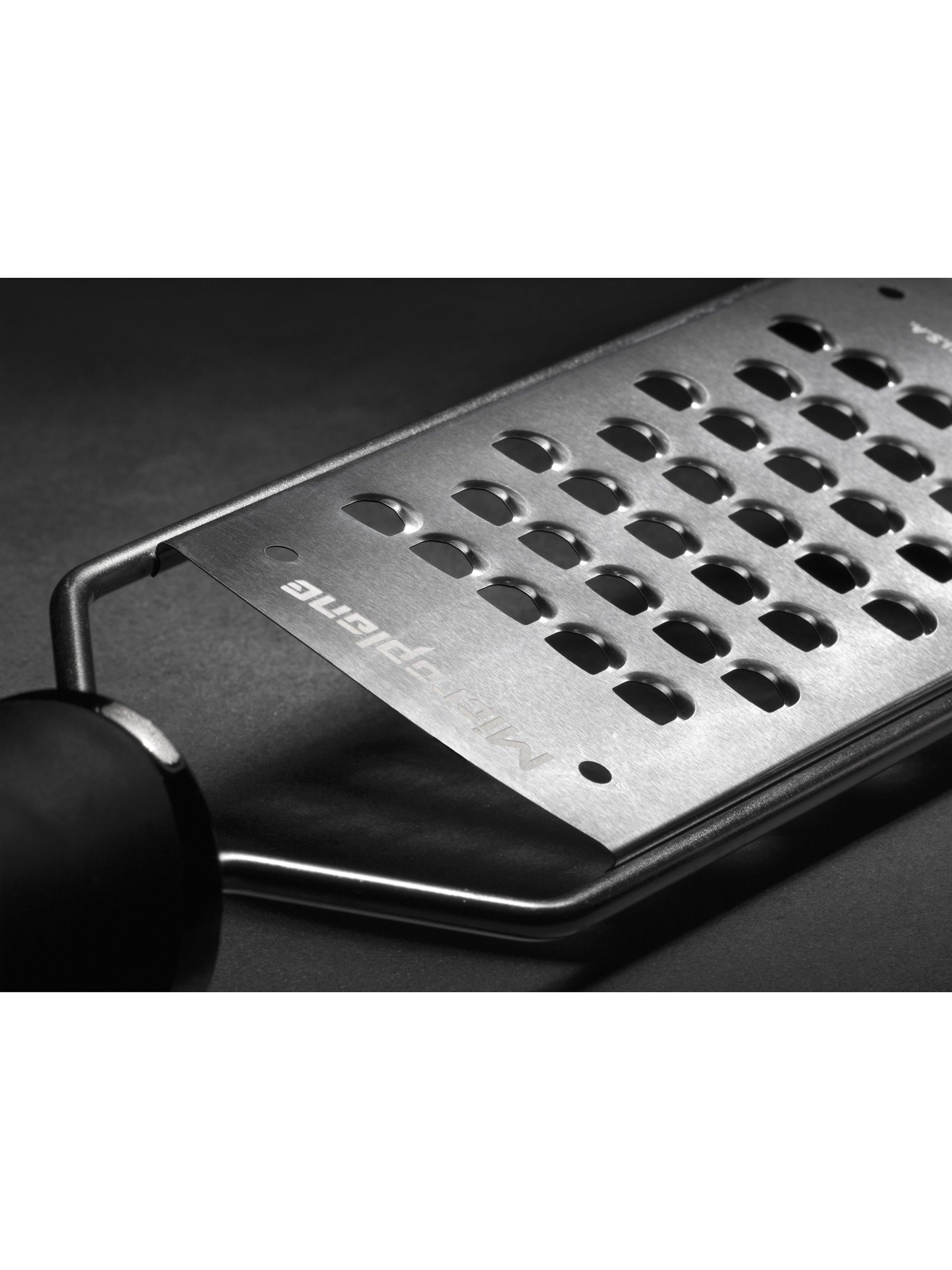 Microplane extra coarse grater, imported from the UK