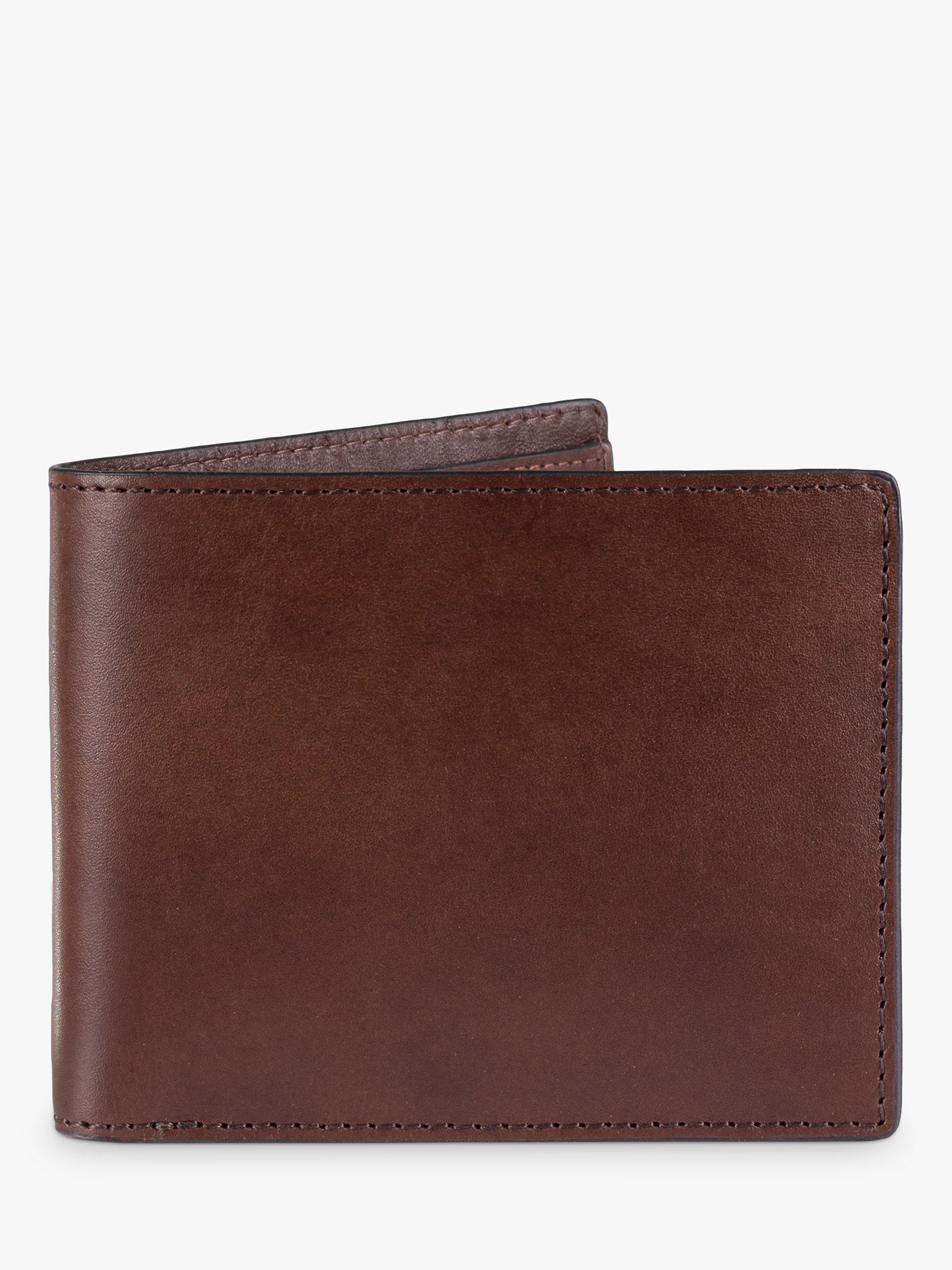 John Lewis vegetable tanned leather wallet bifold, UK version