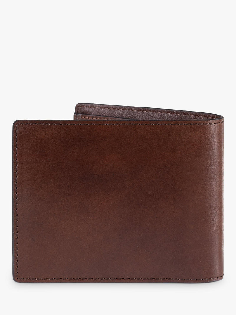 John Lewis vegetable tanned leather wallet bifold, UK version
