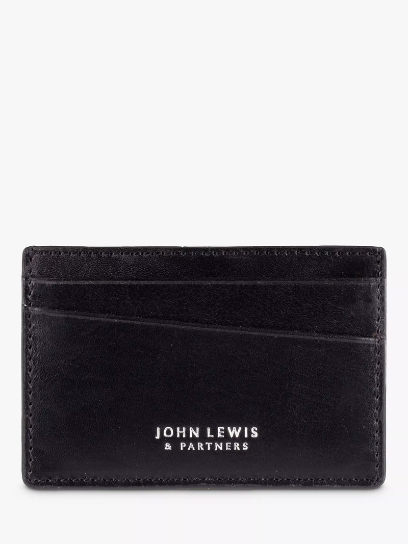 John Lewis vegetable tan leather card holder (British brand)