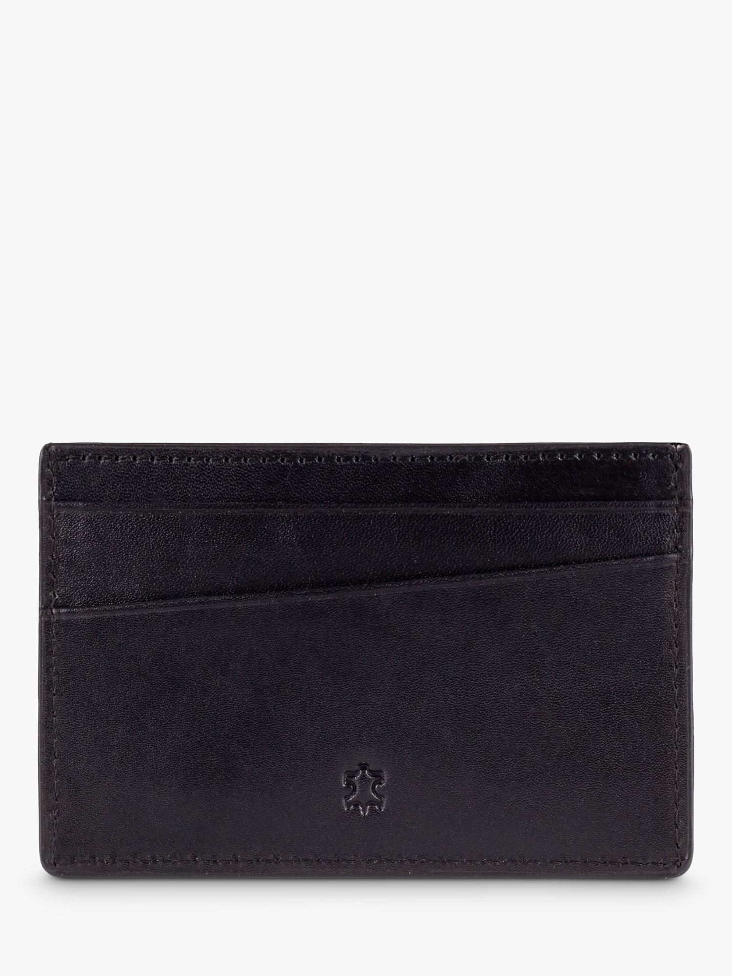 John Lewis vegetable tan leather card holder (British brand)