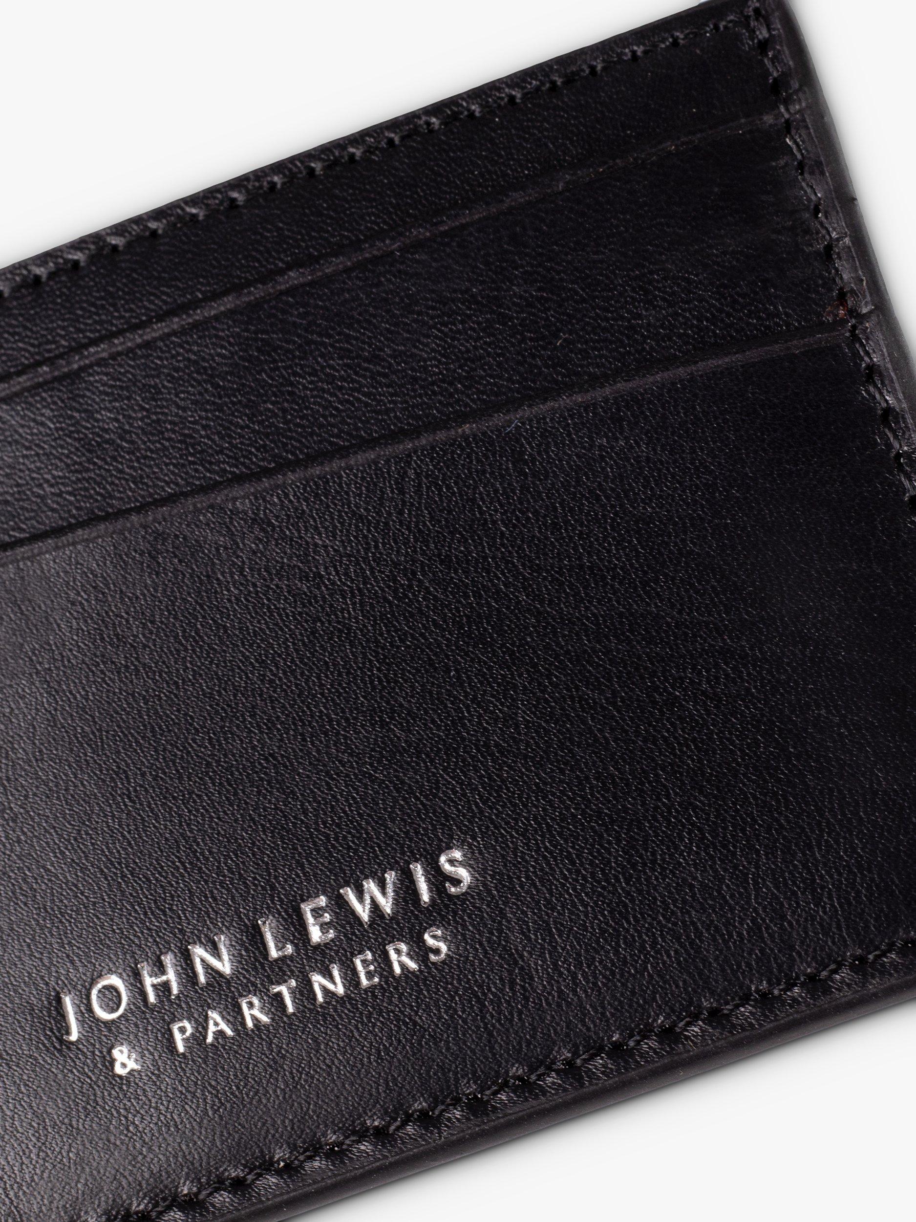 John Lewis vegetable tan leather card holder (British brand)
