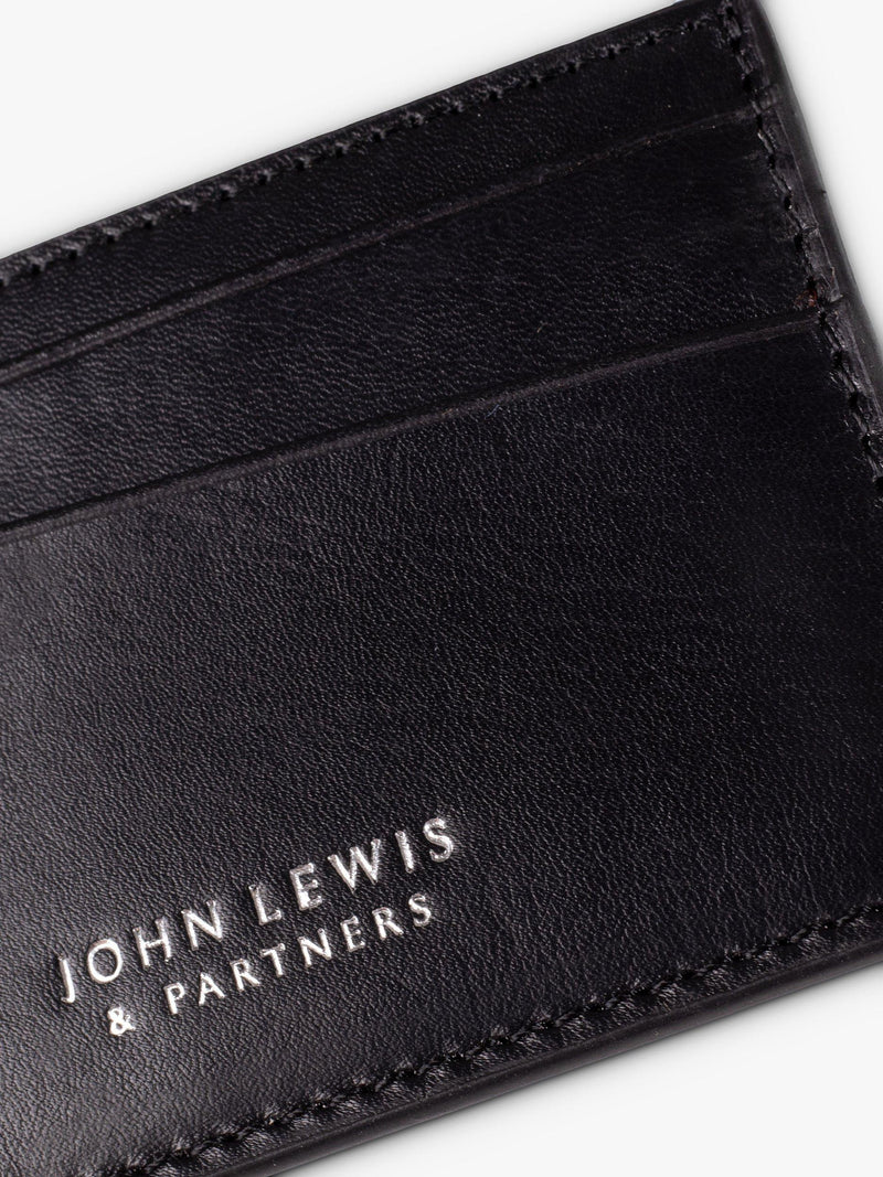 John Lewis vegetable tan leather card holder (British brand)