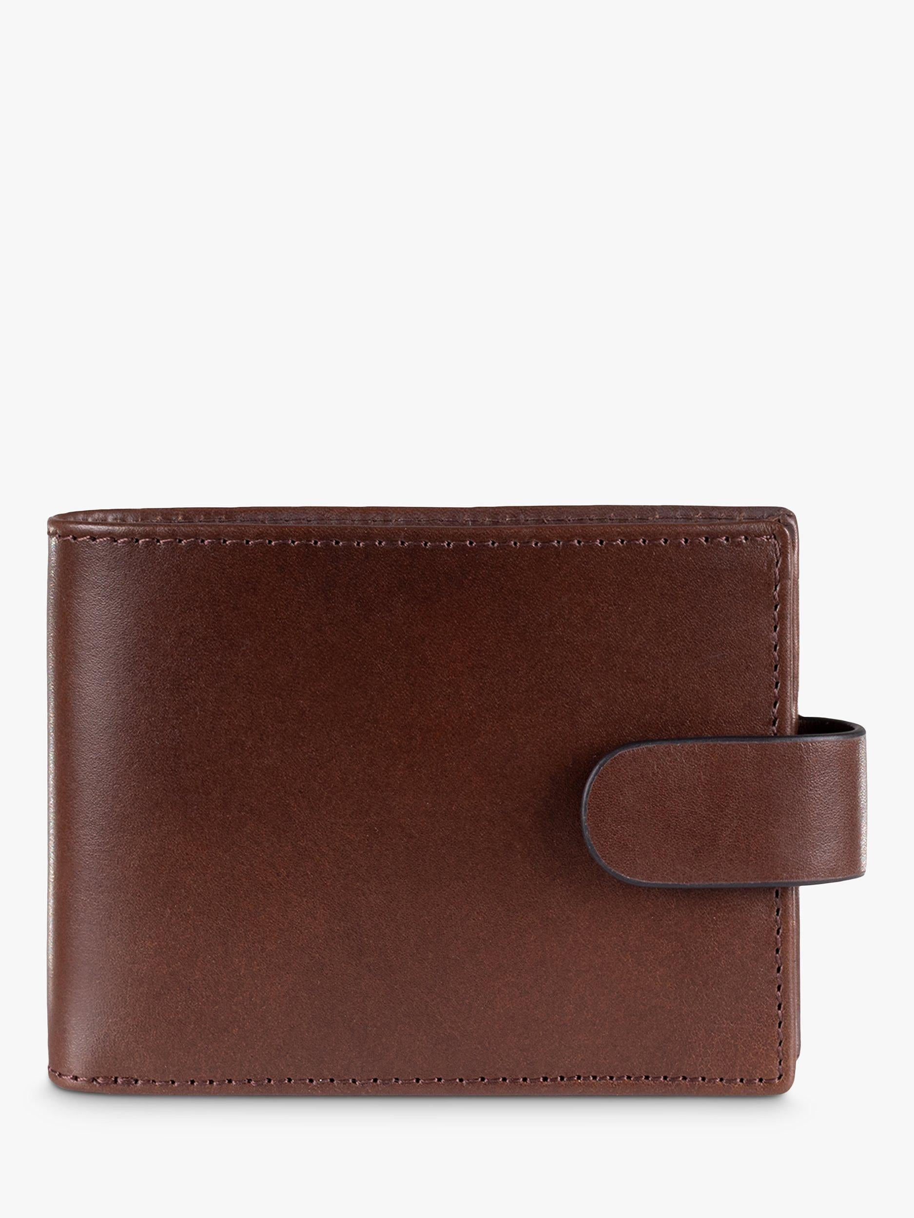 John Lewis Vegetable Tanned Leather Card Coin Wallet, UK version