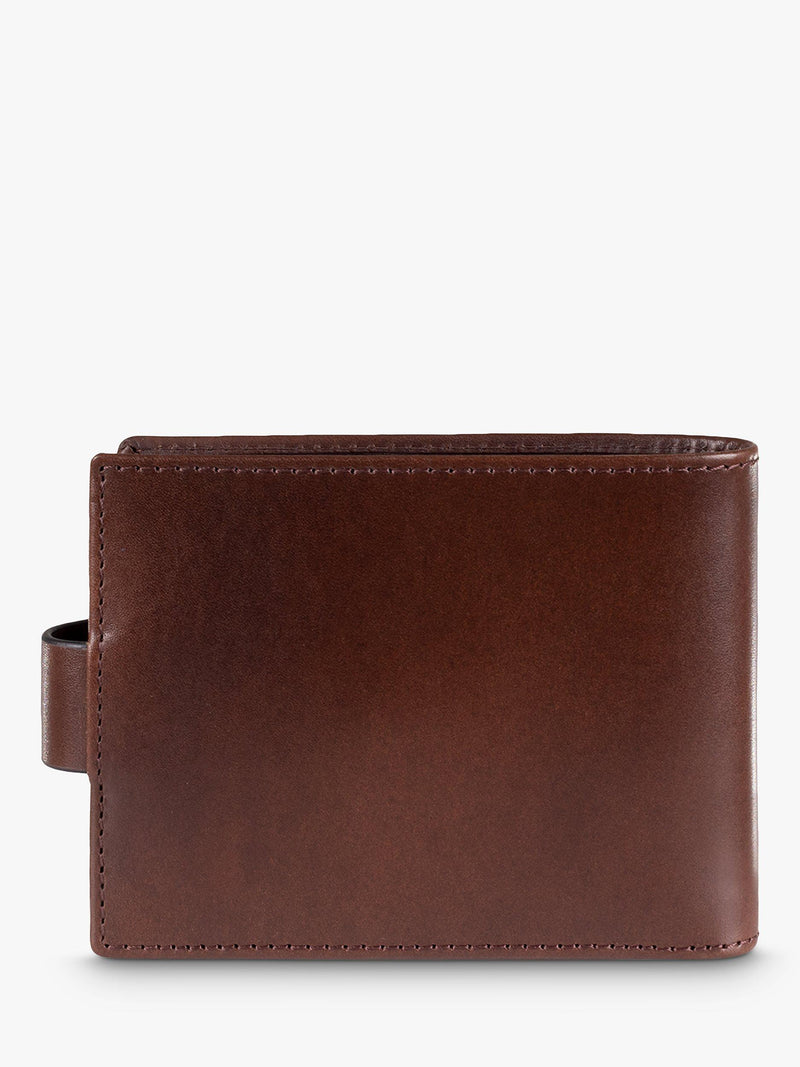John Lewis Vegetable Tanned Leather Card Coin Wallet, UK version