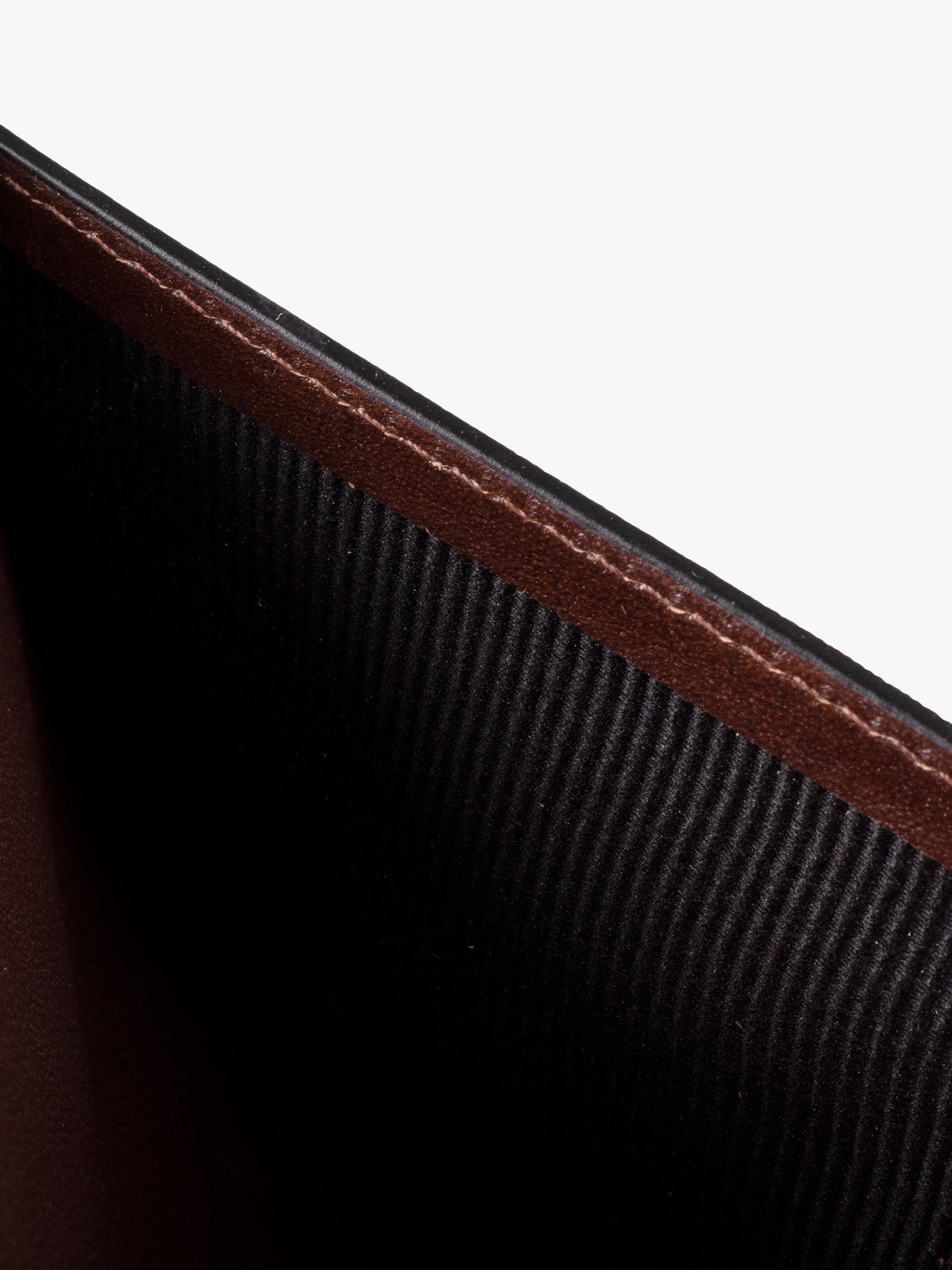 John Lewis Vegetable Tanned Leather Card Coin Wallet, UK version