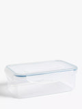 John Lewis plastic storage containers 1L clear, UK version