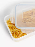 John Lewis nesting plastic storage containers set of 5 clear (British brand)