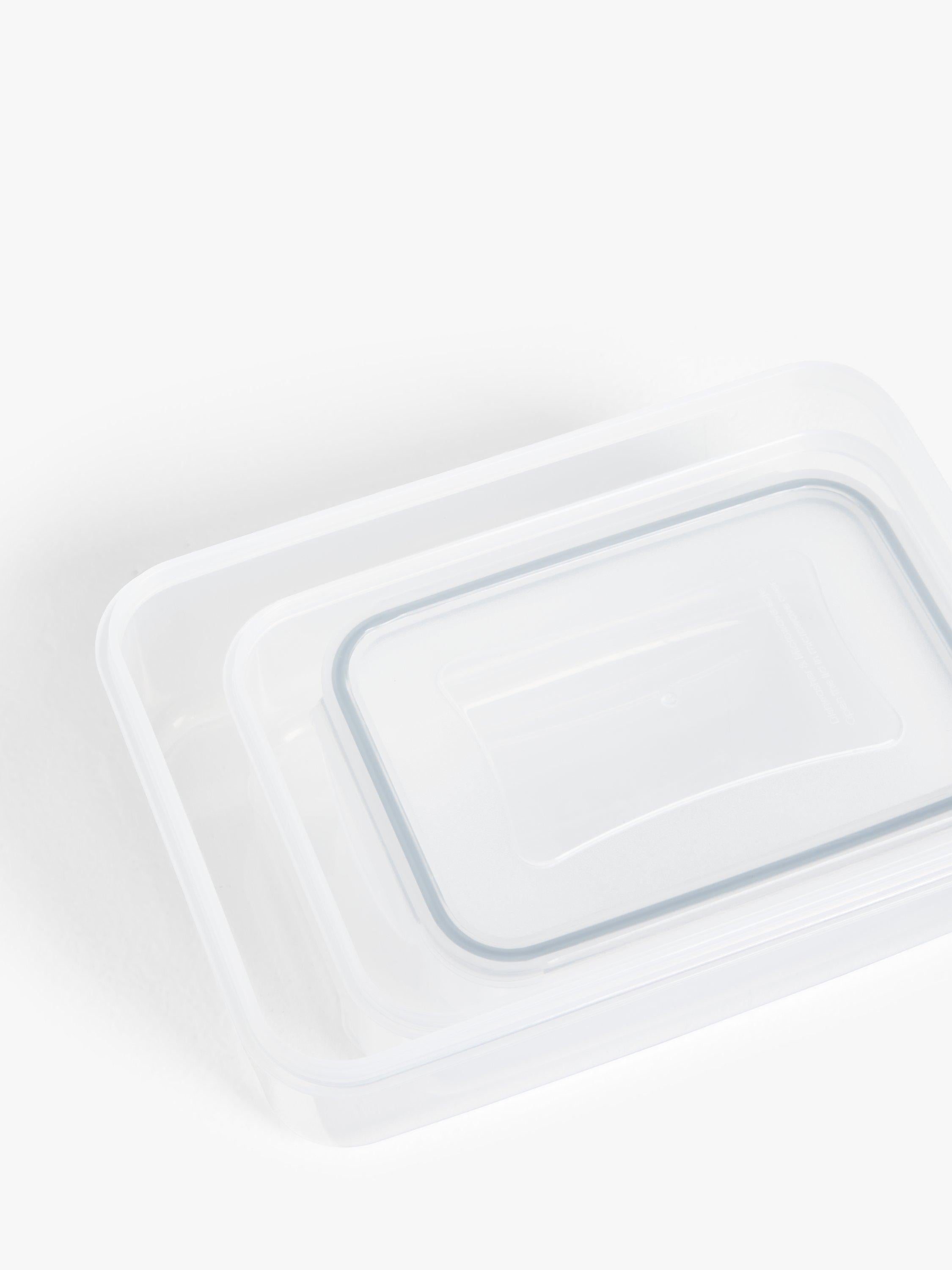 John Lewis nesting plastic storage containers set of 3, UK version