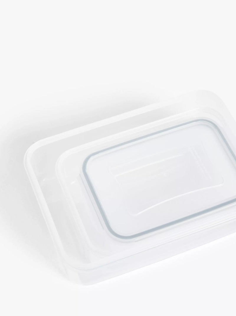 John Lewis nesting plastic storage containers set of 3, UK version