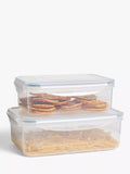 John Lewis nesting plastic storage containers set of 2 (British brand)