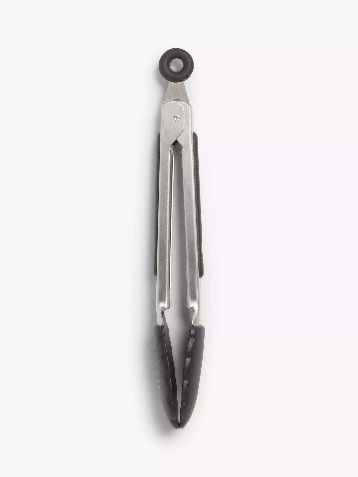 John Lewis stainless steel silicone head tongs 7, UK version