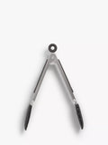John Lewis stainless steel silicone head tongs 7, UK version