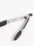 John Lewis stainless steel silicone head tongs 7, UK version