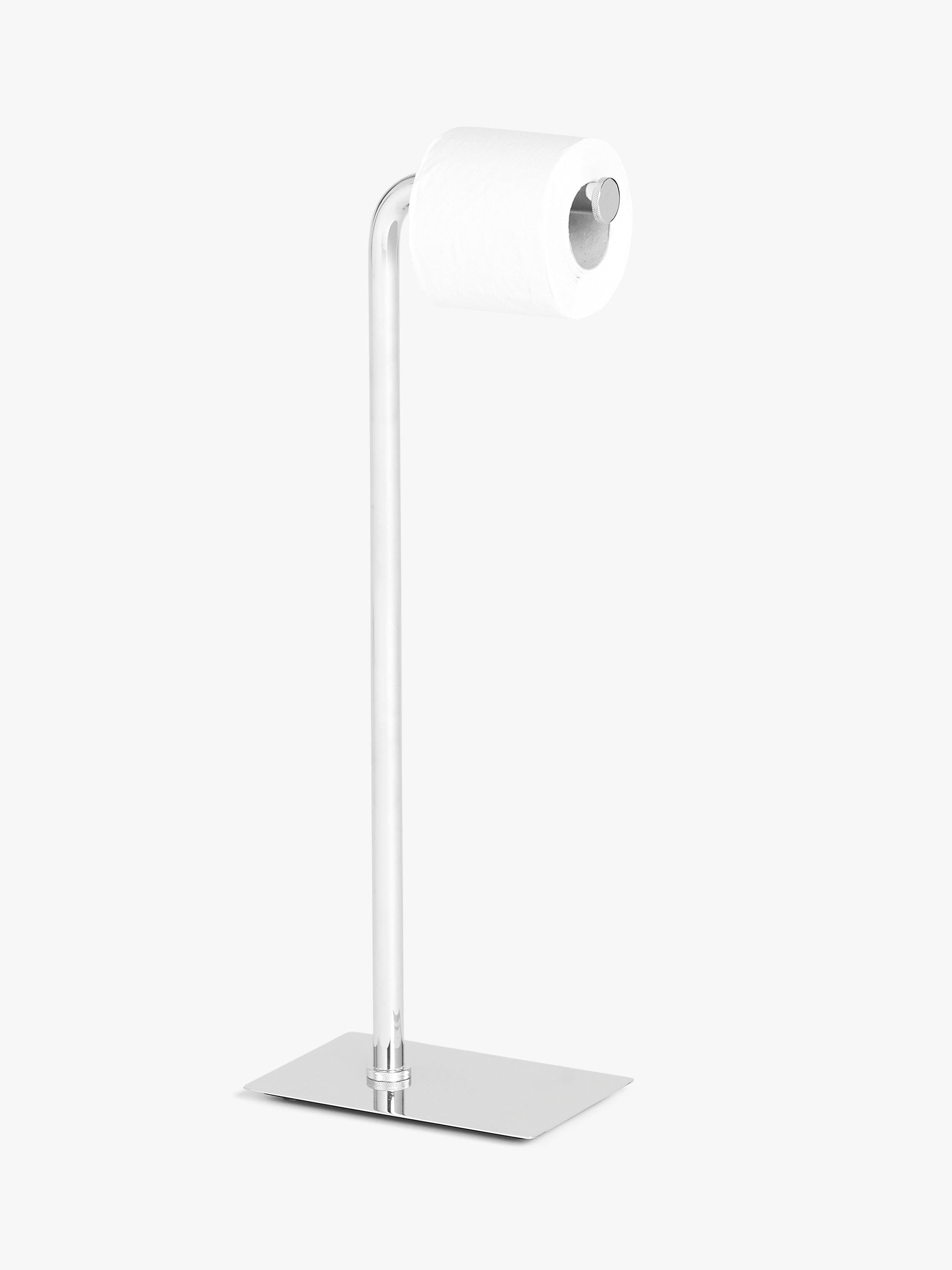 John Lewis Lux toilet roll holder in stainless steel - British product