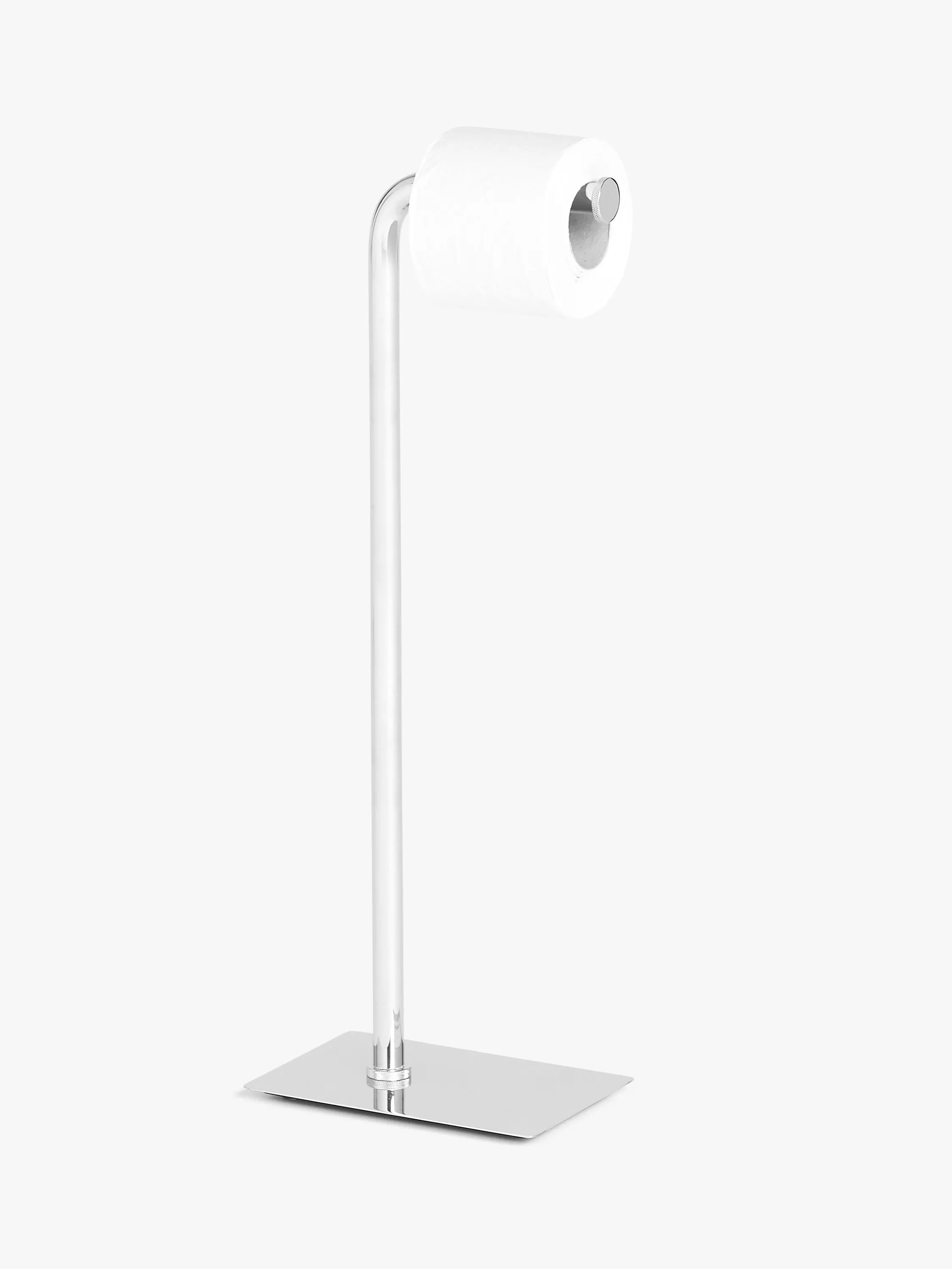 John Lewis Lux toilet roll holder in stainless steel - British product