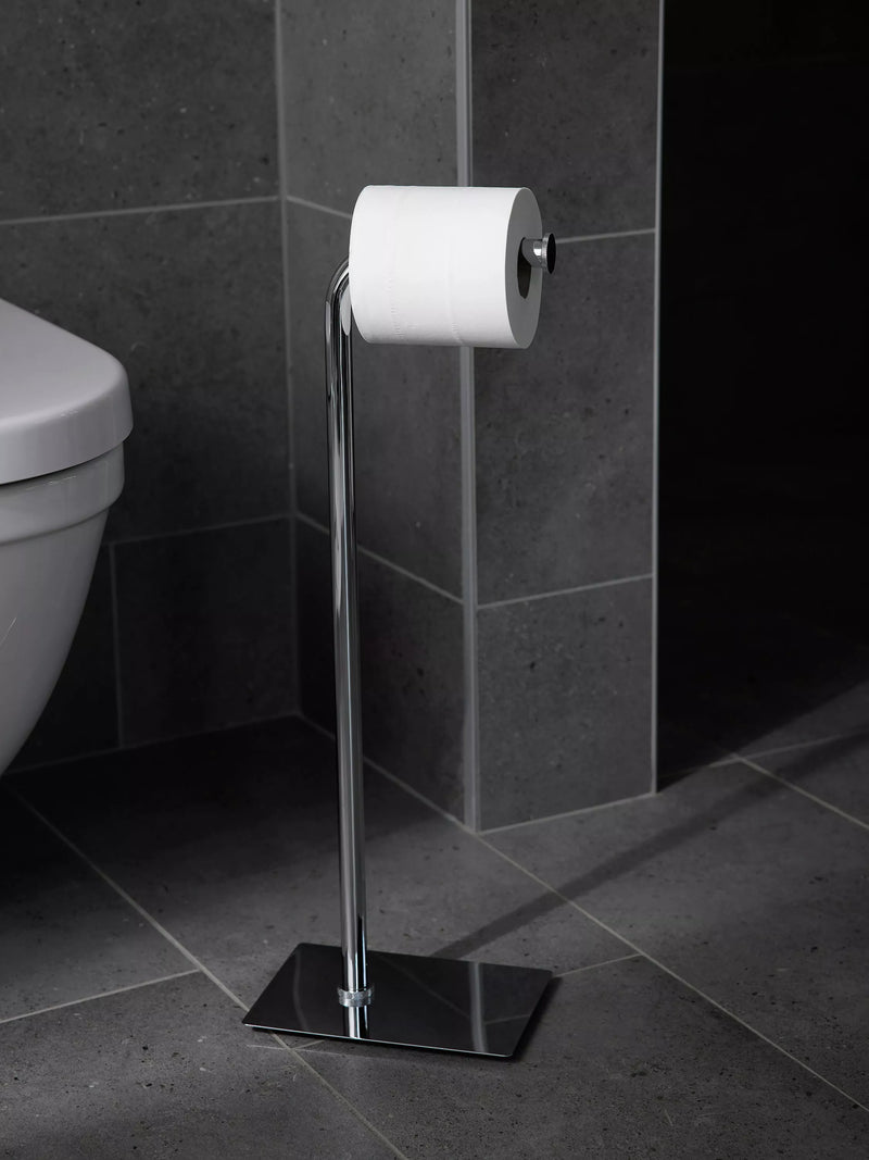 John Lewis Lux toilet roll holder in stainless steel - British product